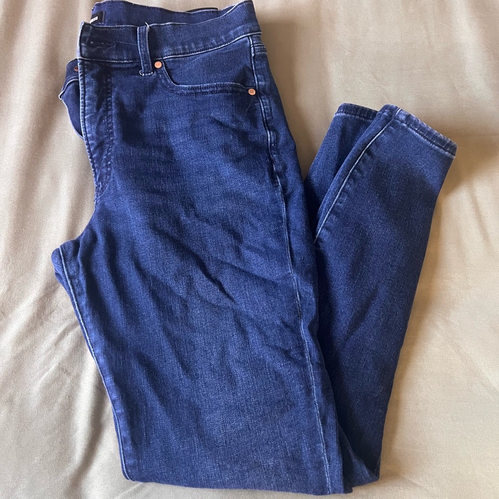 Express Indigo Women's Skinny Jeans